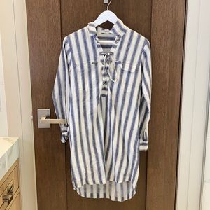 Stripped Madewell summer dress